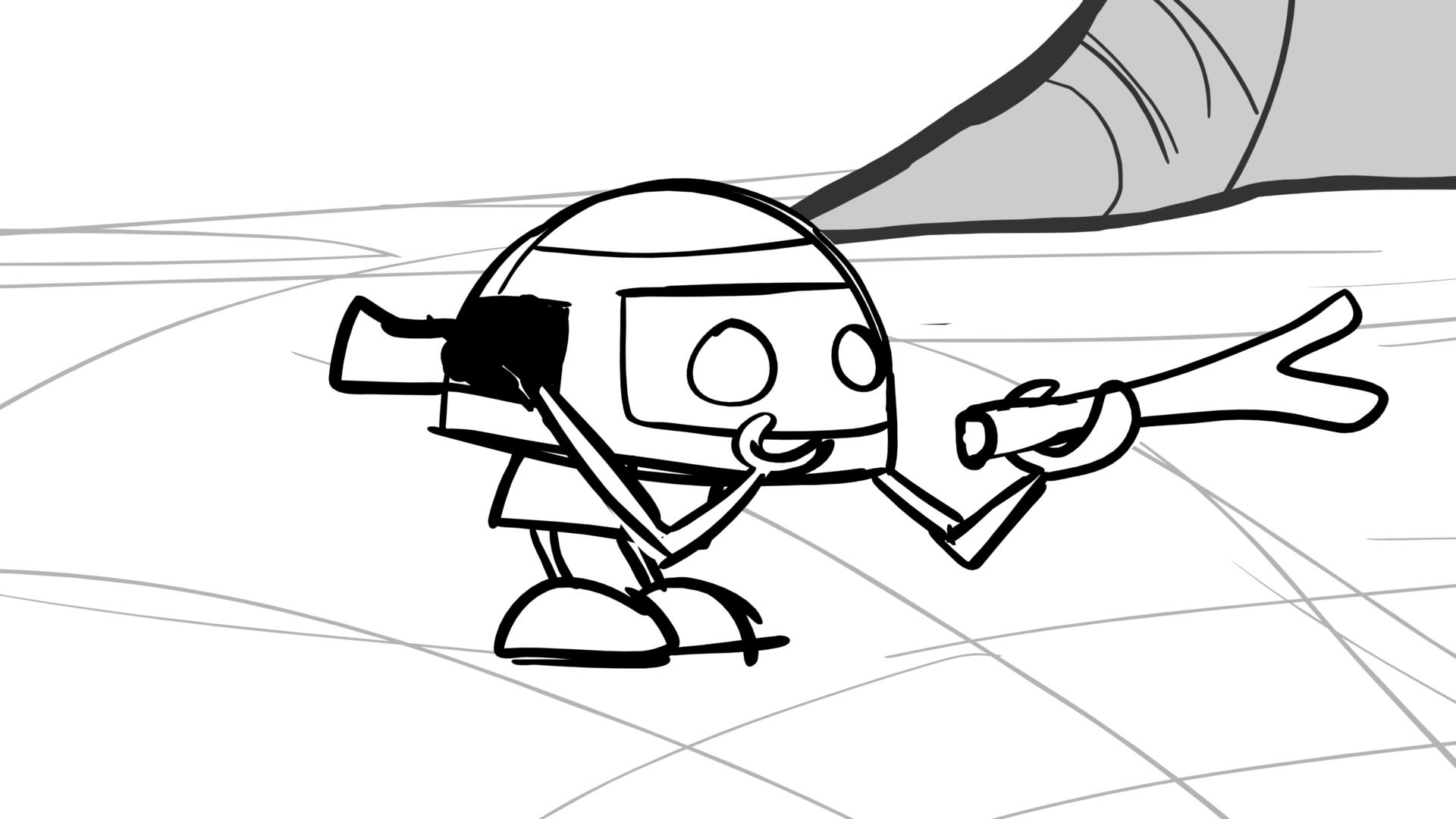 Fun with Nubs — Ep. 112, lámina 083, storyboard by Melissa Ballesteros